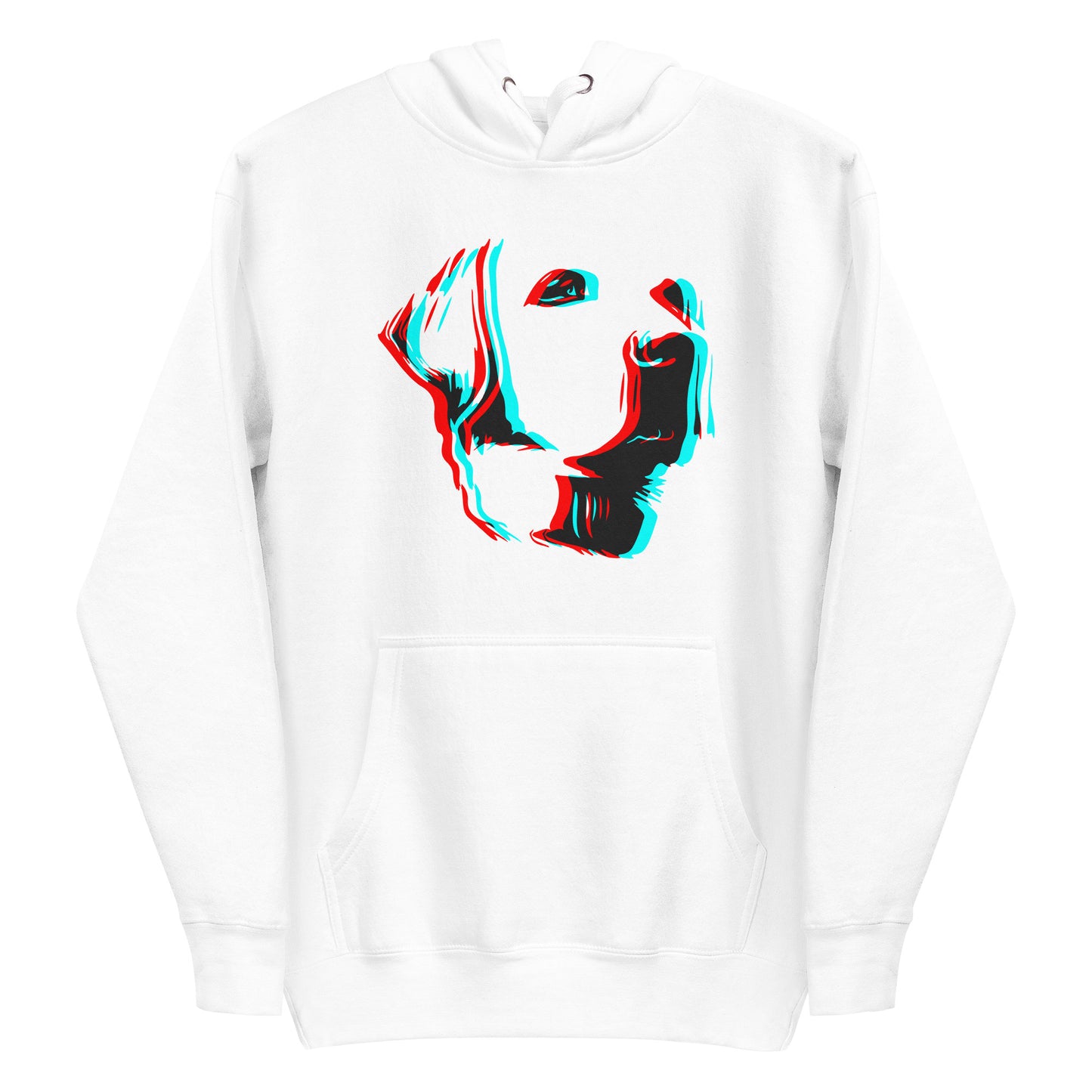 Labrador Anaglyph Face - Unisex Hoodie