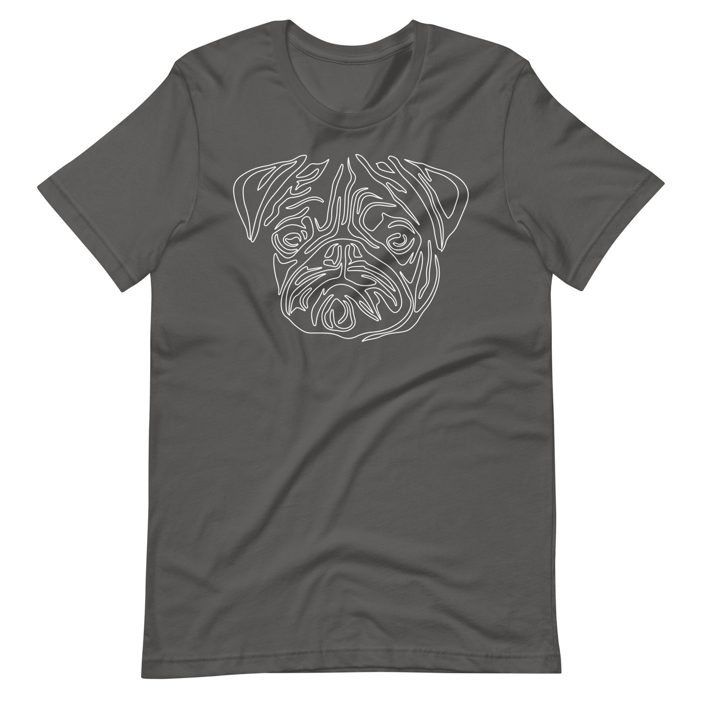 Pug Face Line - Unisex Tee