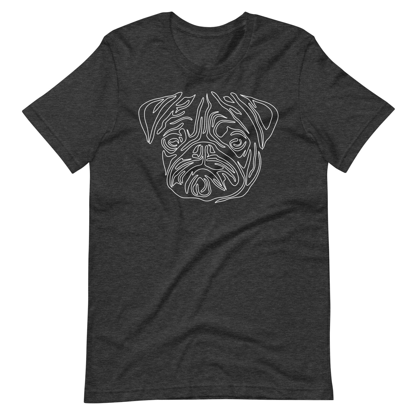 Pug Face Line - Unisex Tee