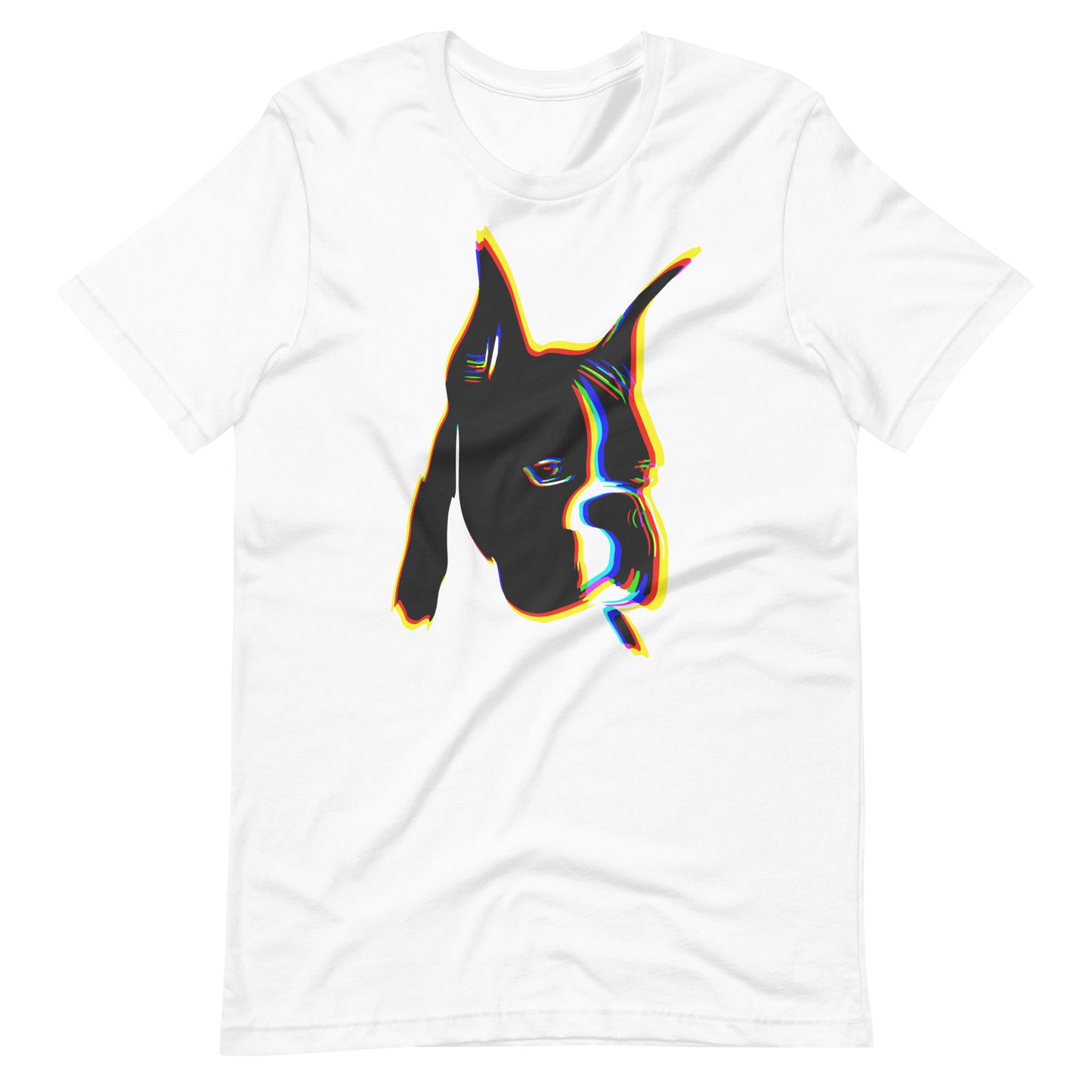 Boxer Anaglyph Face - Unisex Tee
